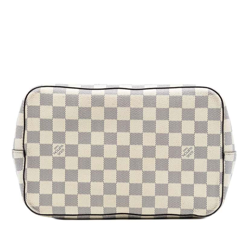 Louis Vuitton Damier Azur Neonoe MM White Good condition - Inside View