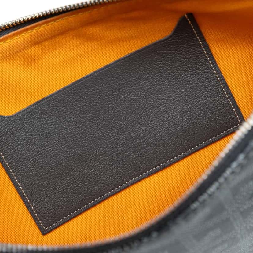 Goyard Goyardine Senat MM Grey Canvas Good condition - Box View