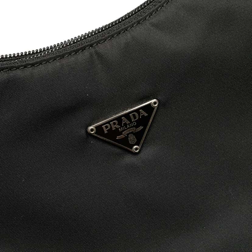 Prada Mini Tessuto Sport Shoulder Bag Black Good condition - Box View