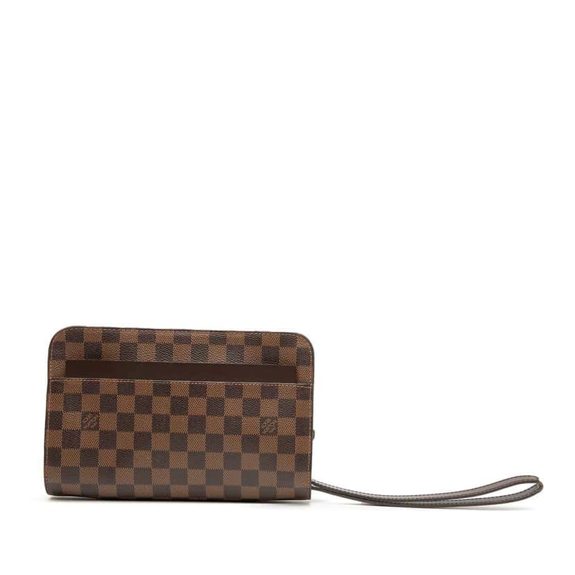 Louis Vuitton Damier Ebene Saint Louis Pochette Brown Good condition - Front View