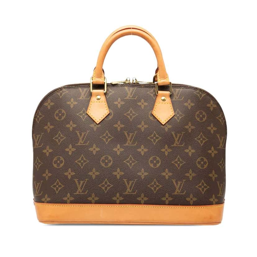 Louis Vuitton Monogram Alma PM Brown Good condition - Front View