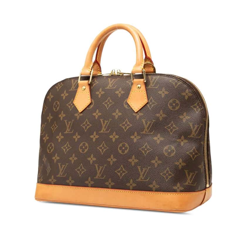 Louis Vuitton Monogram Alma PM Brown Good condition - Back View