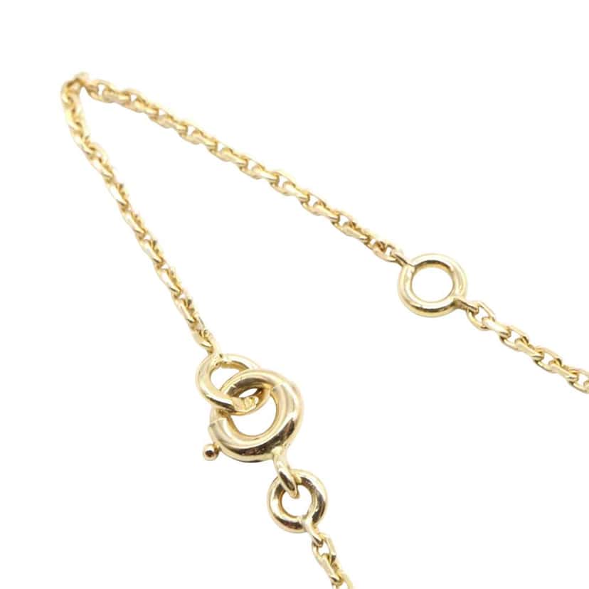 Van Cleef & Arpels 18K Yellow Gold and Mother of Pearl Vintage Alhambra Necklace Gold Gold Good condition - Inside View