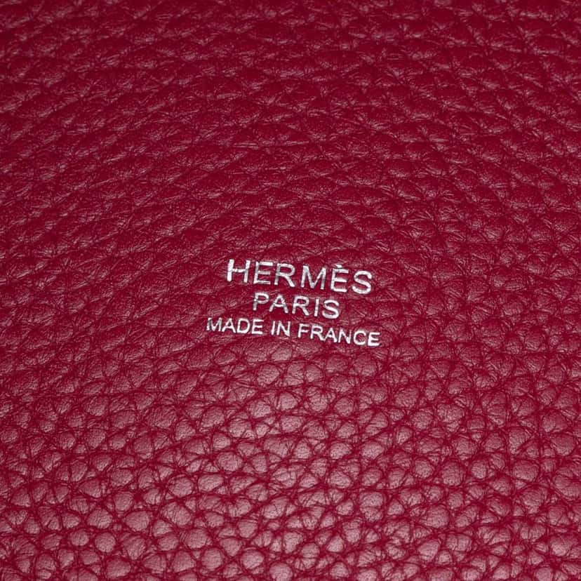 Hermès Clemence Picotin Lock 33 Pink Leather Very good condition - Box View