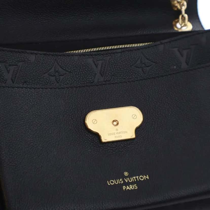 Louis Vuitton Monogram Empreinte Vavin PM Black Leather Good condition - Model View