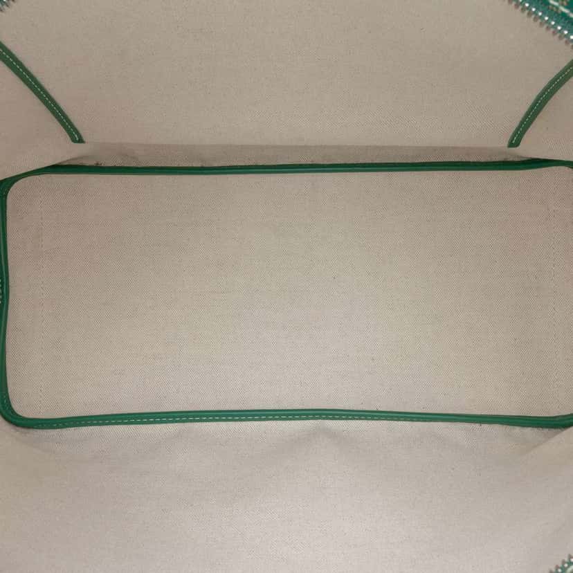 Goyard Goyardine Artois MM Green Canvas Good condition - Model View