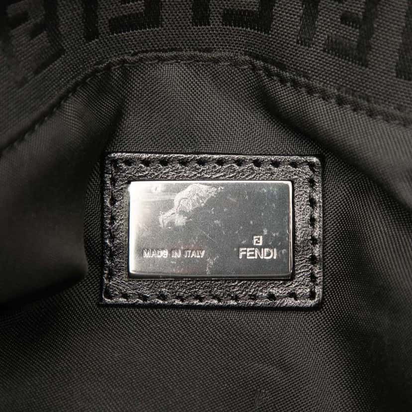 Fendi Zucchino Canvas Tote Black Canvas Very good condition - Box View