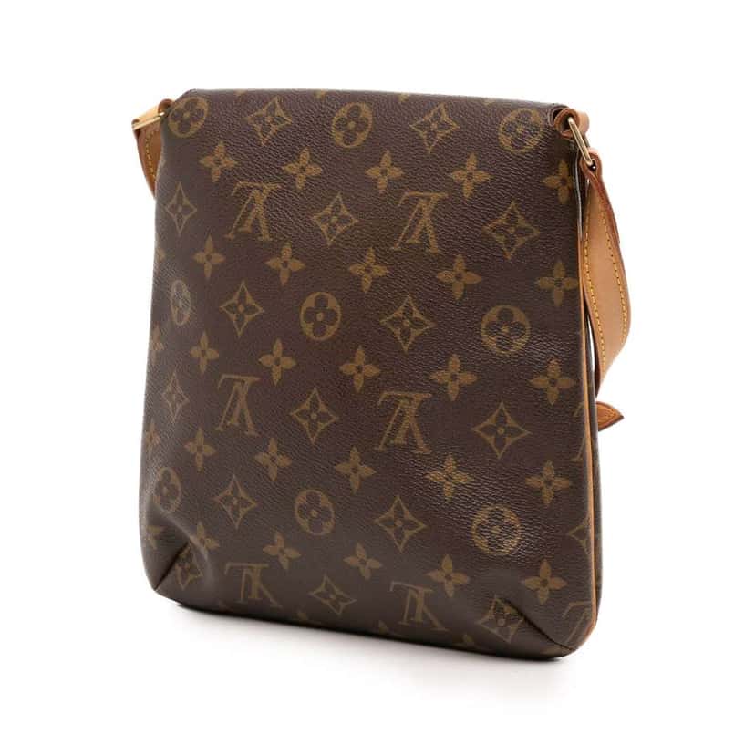 Louis Vuitton Monogram Musette Salsa Short Strap Brown Good condition - Back View