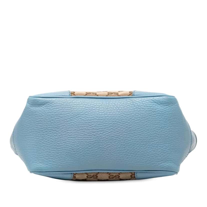 Gucci Small GG Canvas Bree Satchel Brown Canvas Very good condition - Inside View