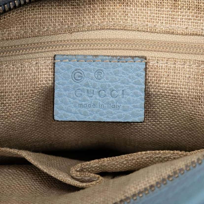 Gucci Small GG Canvas Bree Satchel Brown Canvas Very good condition - Box View