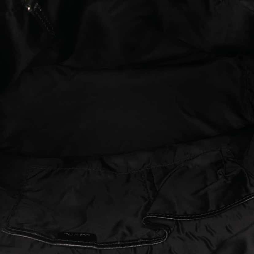Burberry Beat Check Nylon Ellers Satchel Grey Good condition - Model View
