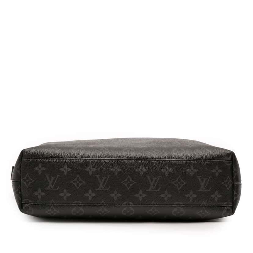 Louis Vuitton Monogram Eclipse Explorer Tote Black Good condition - Inside View
