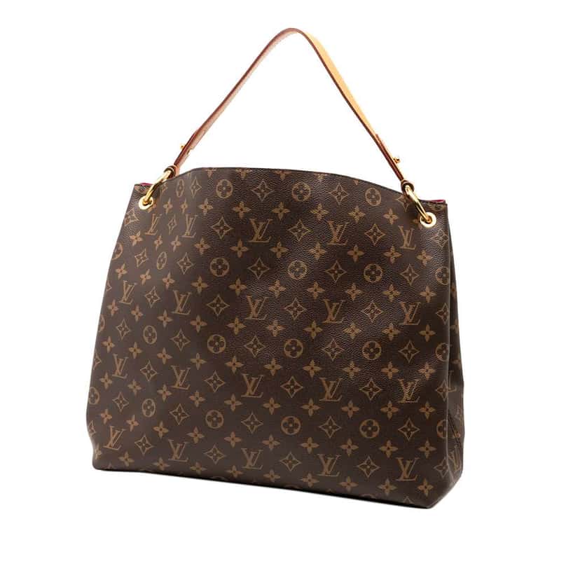Louis Vuitton Monogram Graceful MM Brown Good condition - Back View