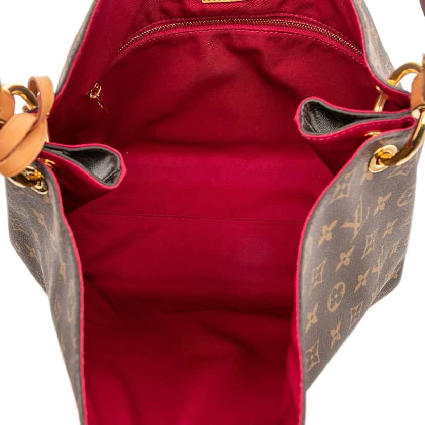 Louis Vuitton Monogram Graceful MM Brown Good condition - Model View