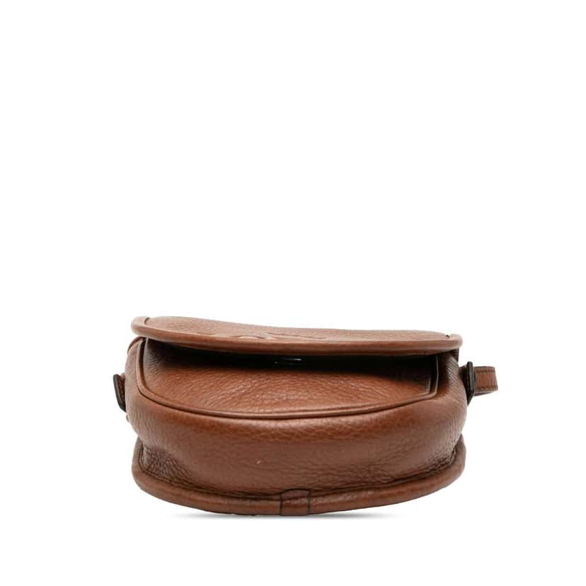 Loewe Mini Leather Heritage Crossbody Brown Leather Very good condition - Inside View