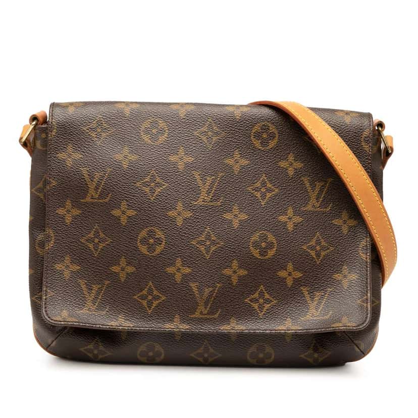 Louis Vuitton Monogram Musette Tango Long Strap Brown Good condition - Front View