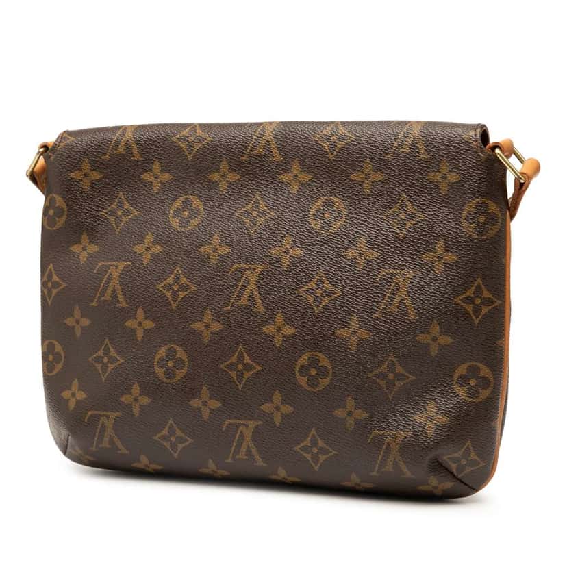 Louis Vuitton Monogram Musette Tango Long Strap Brown Good condition - Back View