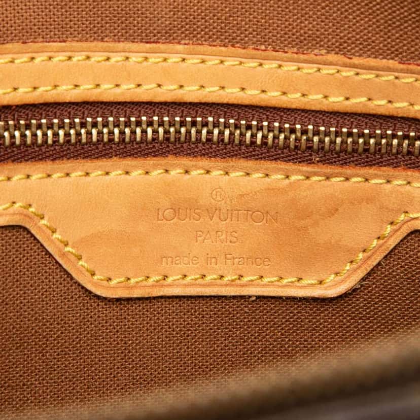 Louis Vuitton Monogram Cabas Mezzo Brown Fair condition - Box View