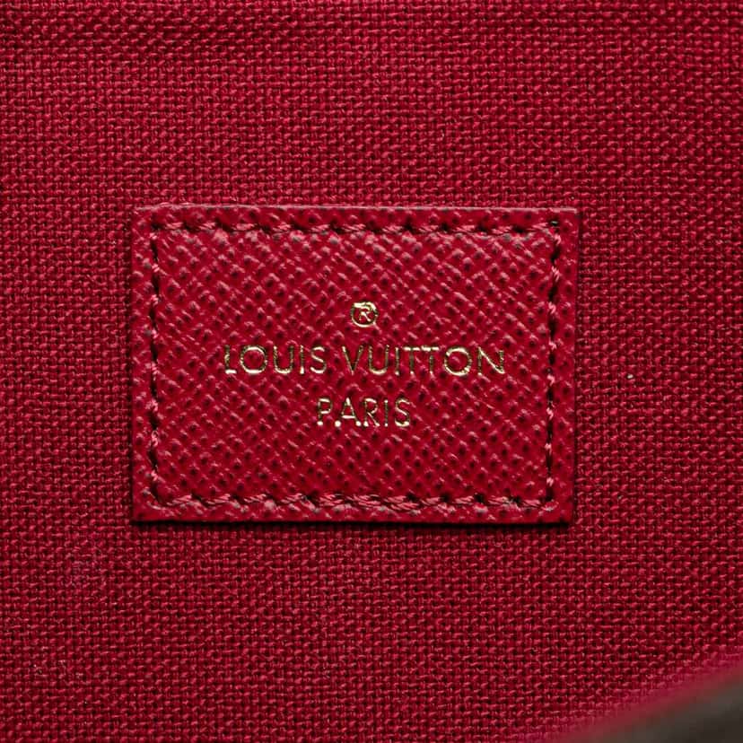 Louis Vuitton Monogram Pochette Felicie Brown Very good condition - Box View
