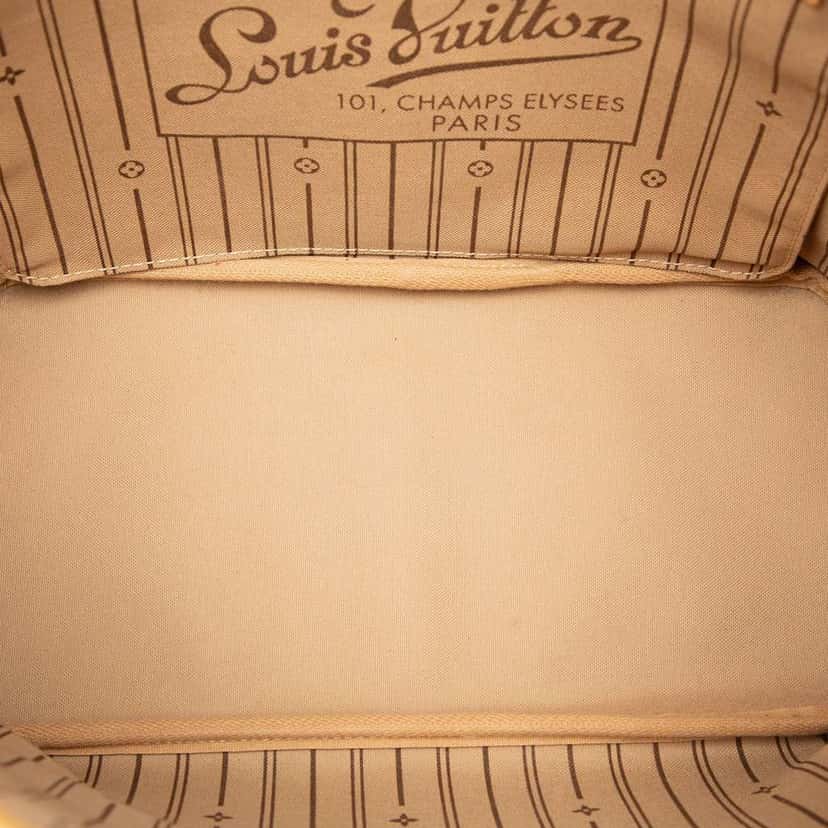 Louis Vuitton Monogram Neverfull MM Brown Good condition - Model View