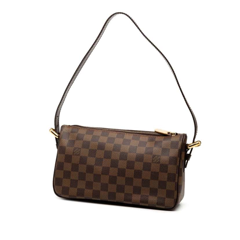 Louis Vuitton Damier Ebene Ravello GM Brown Good condition - Back View