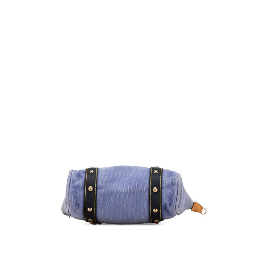 Louis Vuitton Antigua Cabas MM Blue Canvas Good condition - Inside View
