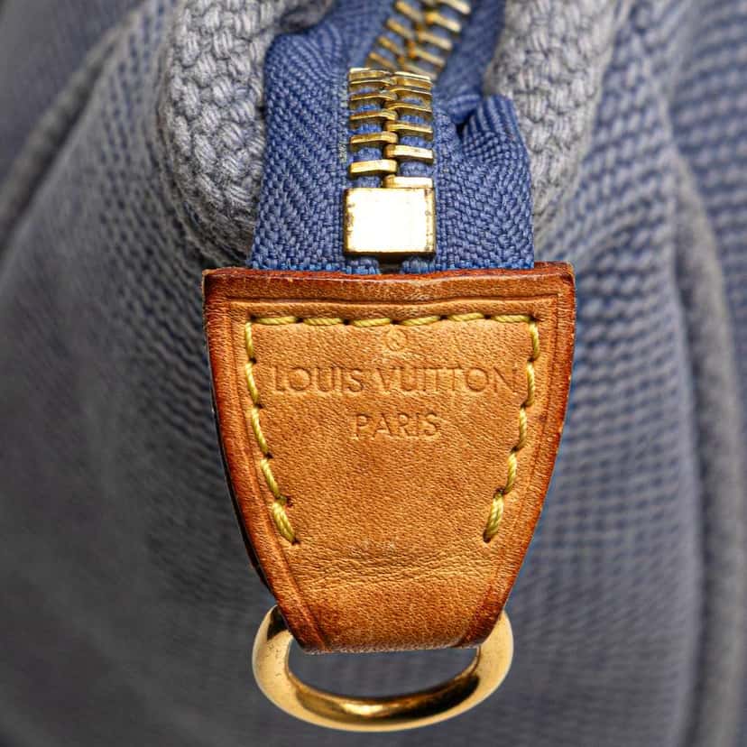 Louis Vuitton Antigua Cabas MM Blue Canvas Good condition - Box View