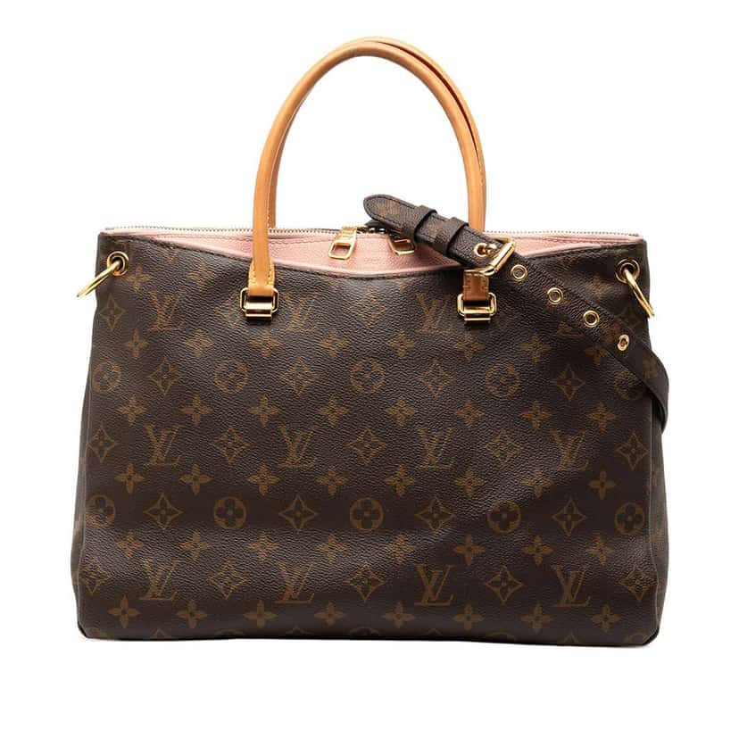 Louis Vuitton Monogram Pallas MM Brown Good condition - Front View