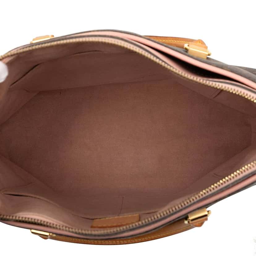 Louis Vuitton Monogram Pallas MM Brown Good condition - Model View
