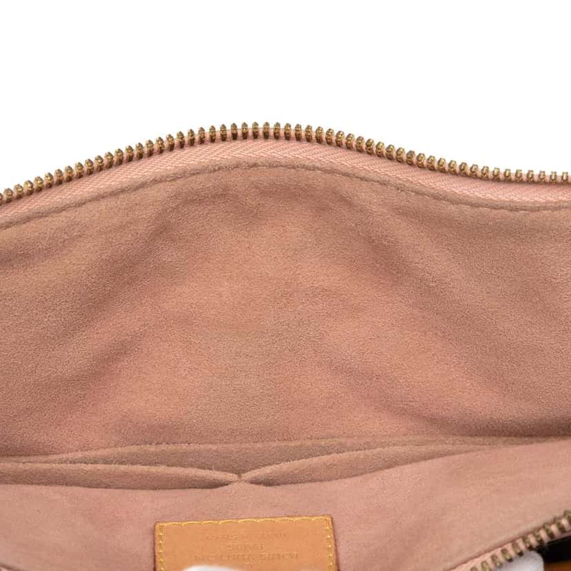 Louis Vuitton Monogram Pallas MM Brown Good condition - Box View