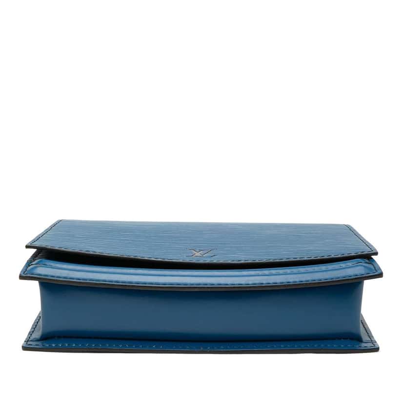 Louis Vuitton Epi Tilsitt Belt Bag Blue Leather Very good condition - Inside View