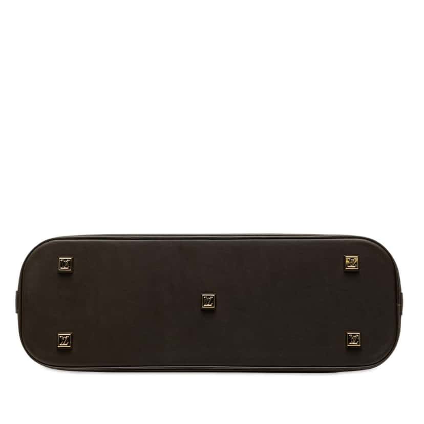 Louis Vuitton Monogram Mini Lin Alma Horizontal Brown Canvas Good condition - Inside View