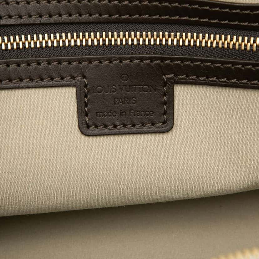 Louis Vuitton Monogram Mini Lin Alma Horizontal Brown Canvas Good condition - Box View