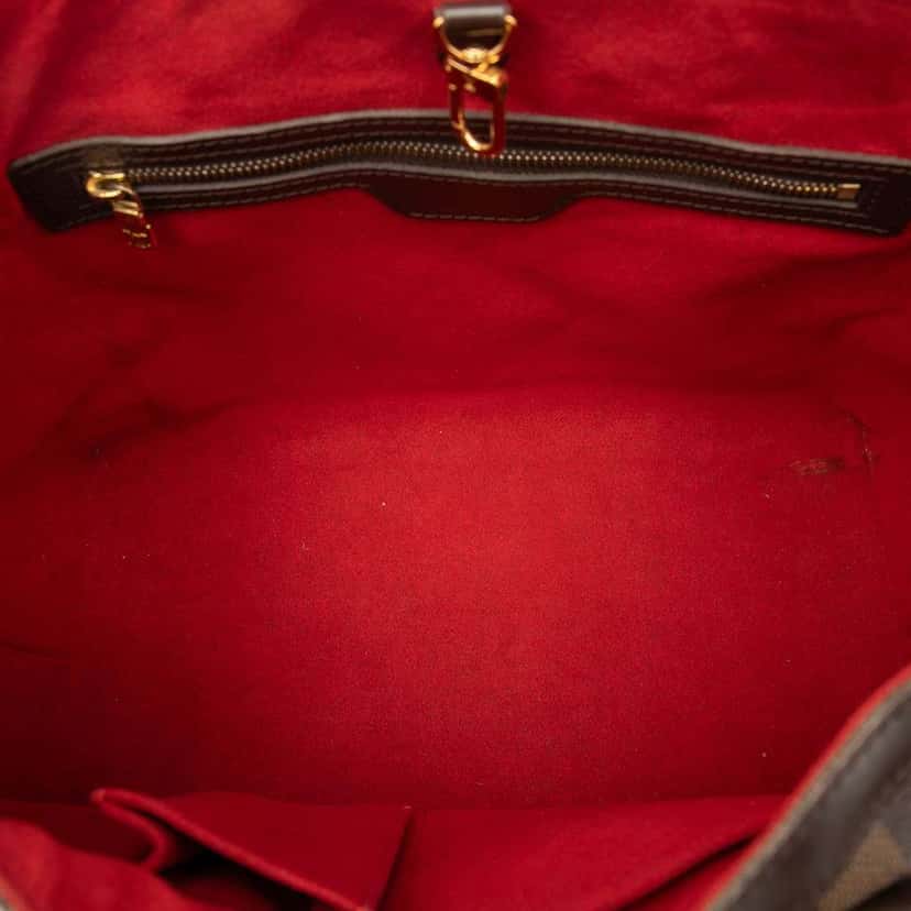 Louis Vuitton Damier Ebene Hampstead PM Brown Good condition - Model View