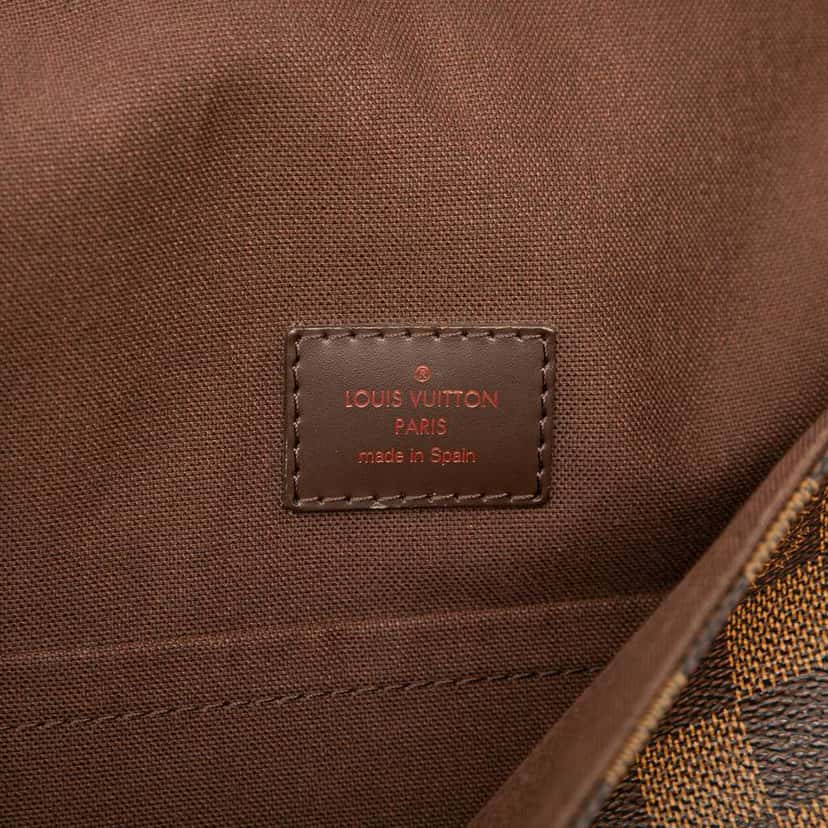 Louis Vuitton Damier Ebene Brooklyn MM Brown Good condition - Box View