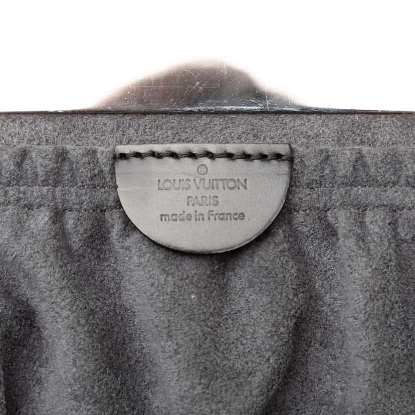 Louis Vuitton Epi Nice Vanity Case Black Leather Good condition - Box View