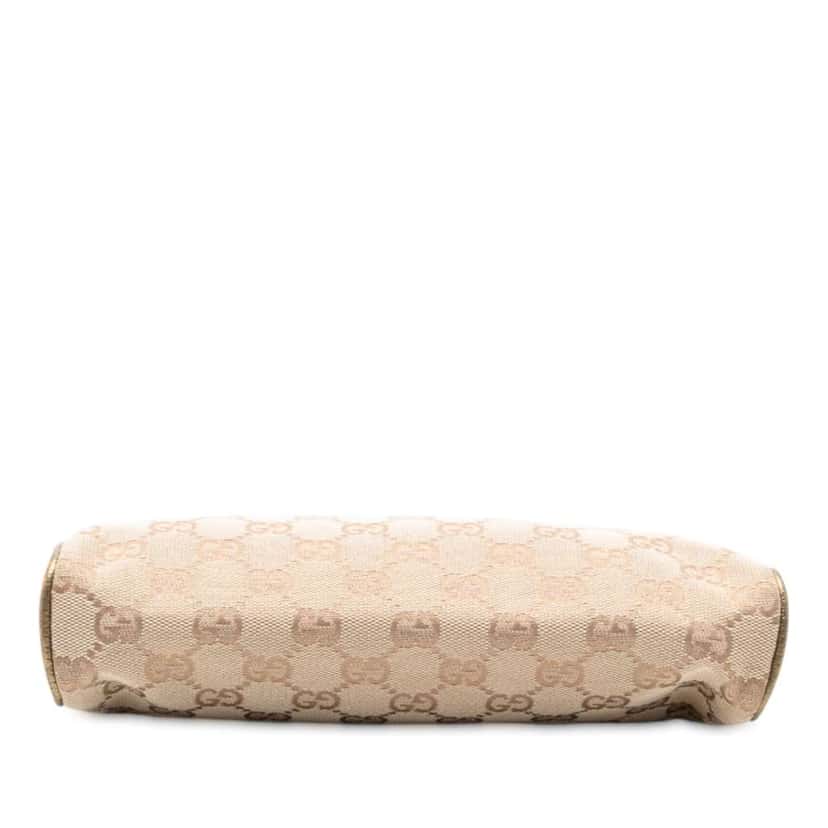 Gucci GG Canvas Abbey D Ring Pochette Brown Canvas Good condition - Inside View