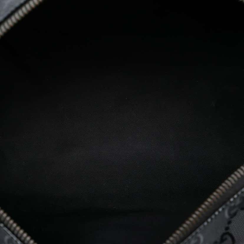 Gucci GG Imprime Pouch Black Canvas Good condition - Model View