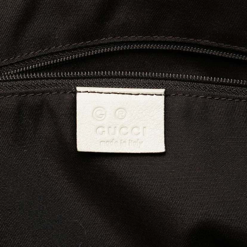 Gucci Guccissima Princy Tote White Leather Very good condition - Box View