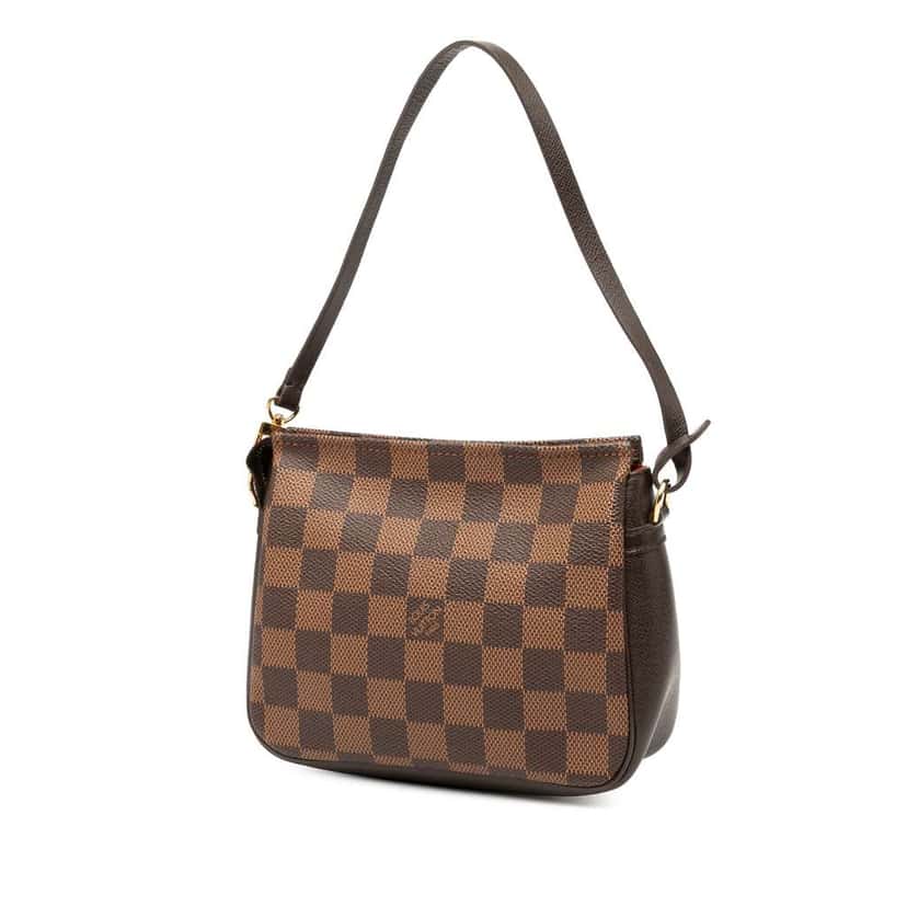 Louis Vuitton Damier Ebene Trousse Pochette Brown Very good condition - Back View