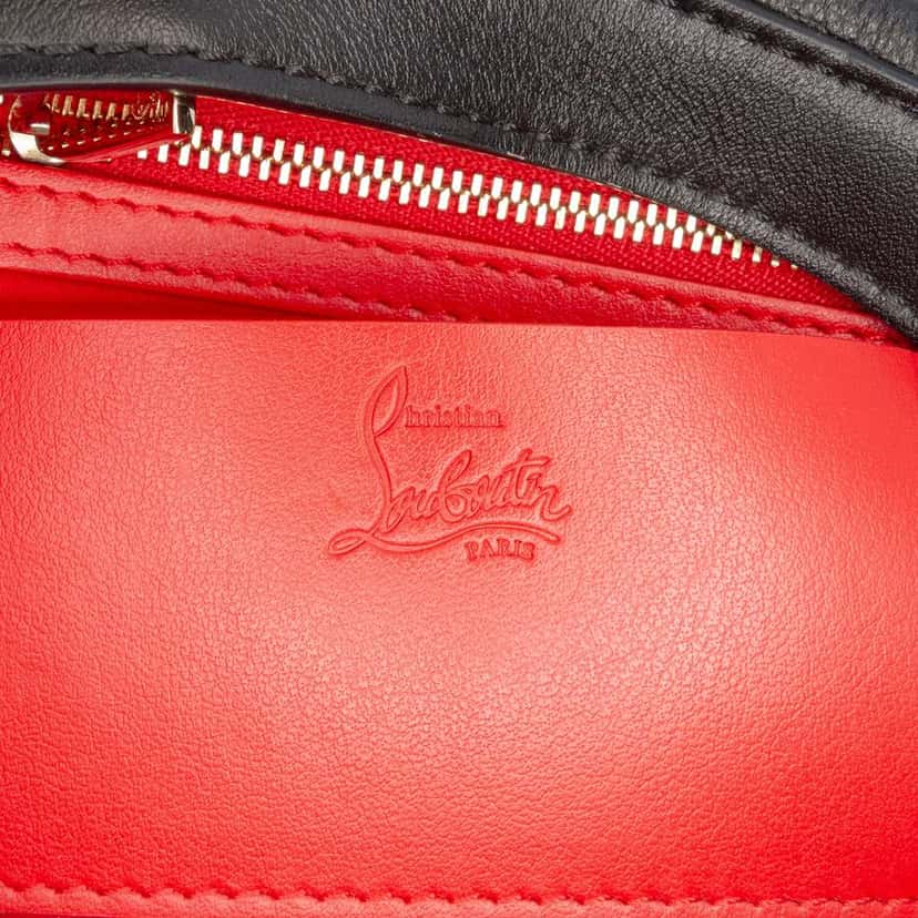 Christian Louboutin Mini Leather Carasky Crossbody Black Leather Very good condition - Box View