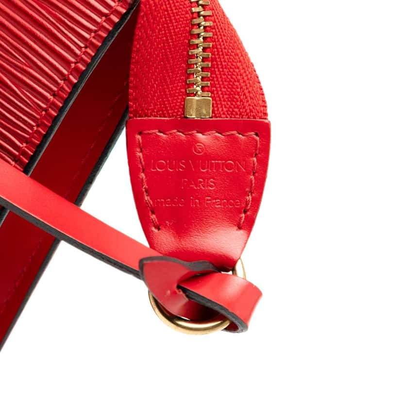 Louis Vuitton Epi Pochette Accessoires Red Leather Good condition - Box View
