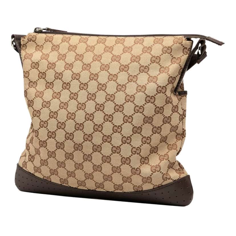 Gucci GG Canvas Crossbody Brown Canvas Good condition - Back View