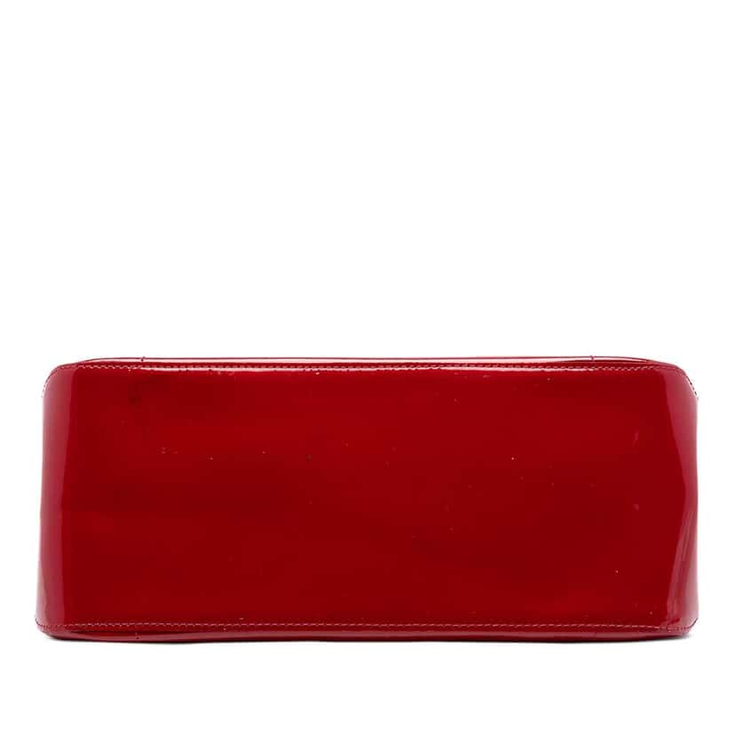 Louis Vuitton Monogram Vernis Rosewood Avenue Red Leather Good condition - Inside View