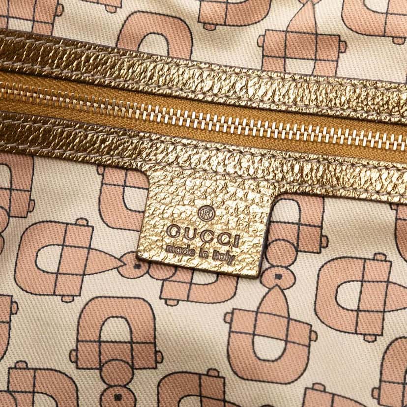 Gucci GG Canvas Jolicoeur Tote Brown Canvas Good condition - Box View