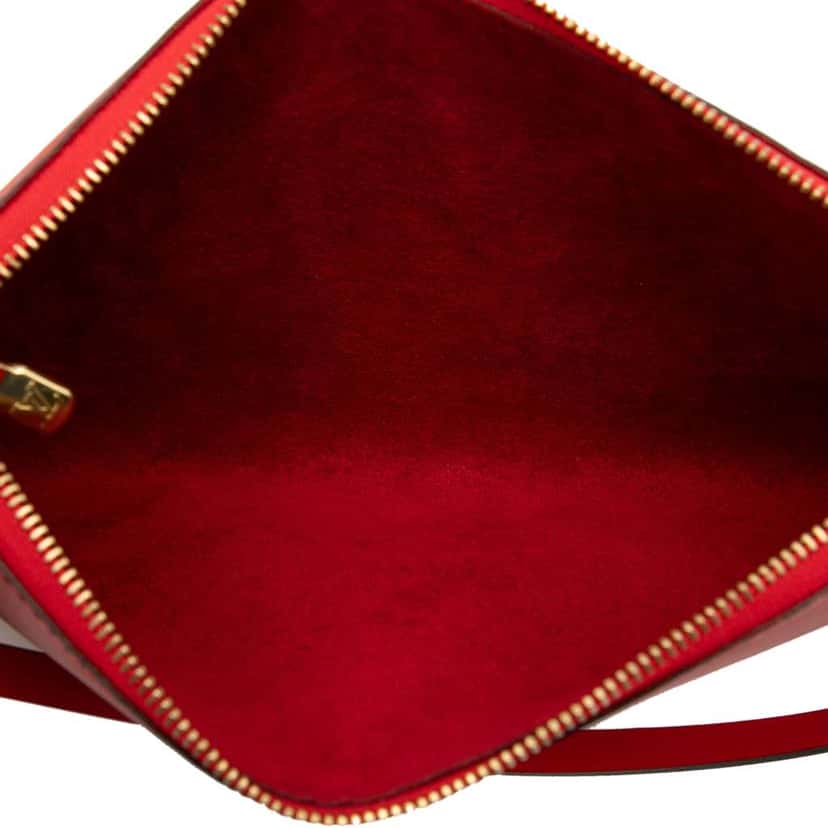 Louis Vuitton Epi Pochette Accessoires Red Leather Good condition - Model View