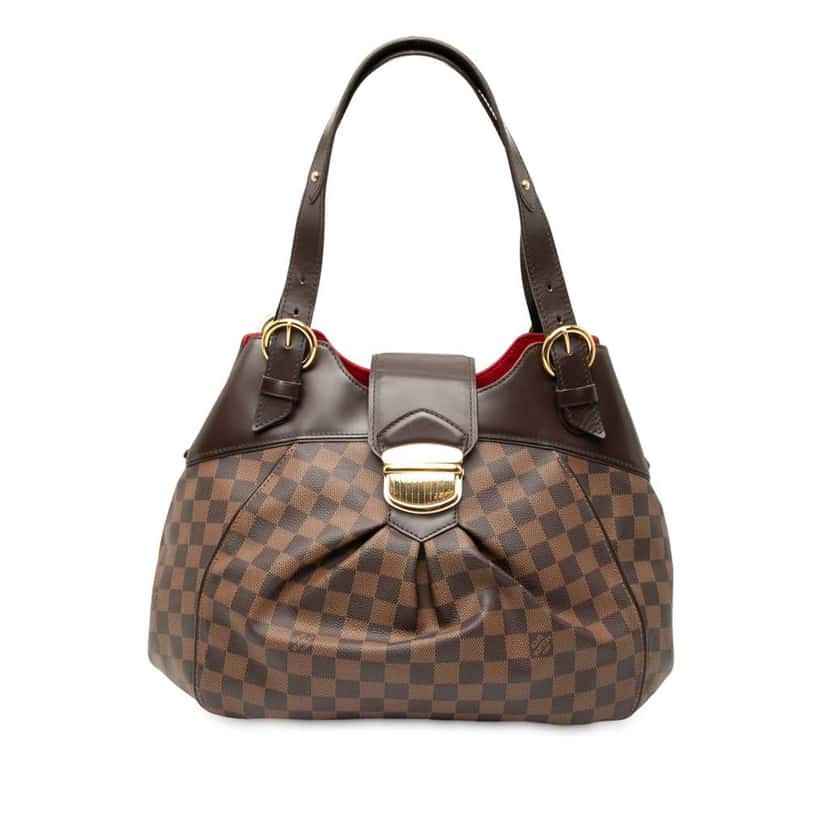 Louis Vuitton Damier Ebene Sistina GM Brown Very good condition - Front View