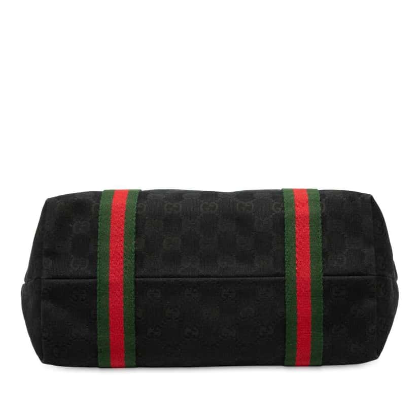 Gucci GG Canvas Jolicoeur Tote Black Canvas Good condition - Inside View