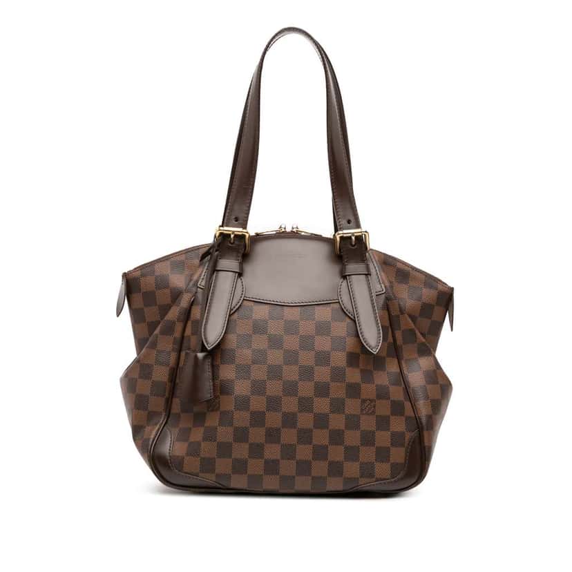 Louis Vuitton Damier Ebene Verona MM Brown Good condition - Front View