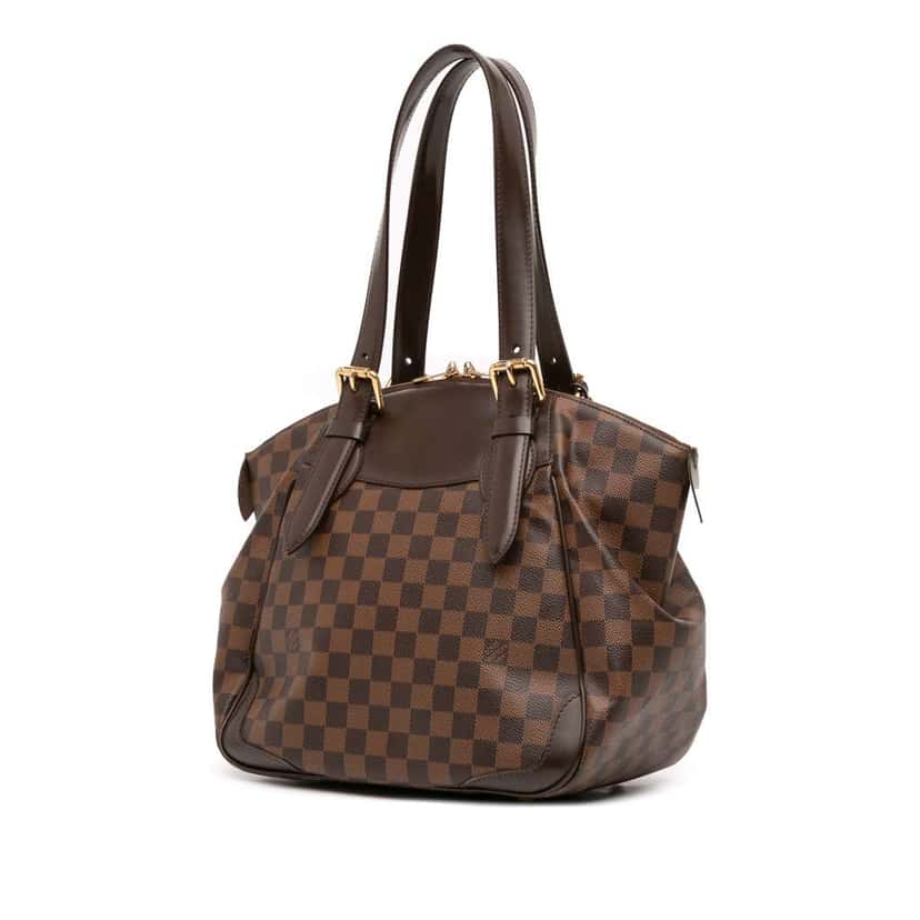 Louis Vuitton Damier Ebene Verona MM Brown Good condition - Back View